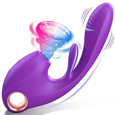 Sucking Vibrator Sex Toys for Women - BOMBEX Adult Toys 3in1 G Spot