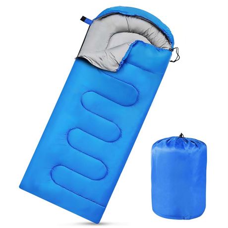 Camping Sleeping Bags for Adults Kids Waterproof Lightweight Sleeping Bag for