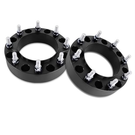 YIZBAP 2PCS 8x210 Hubcentric Wheel spacers, 2 inch 8x210mm Wheel spacers