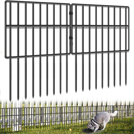 25 Packs Dog Dig Fence Barrier, 17in (H) X 27ft (L) Garden Fencing Animal