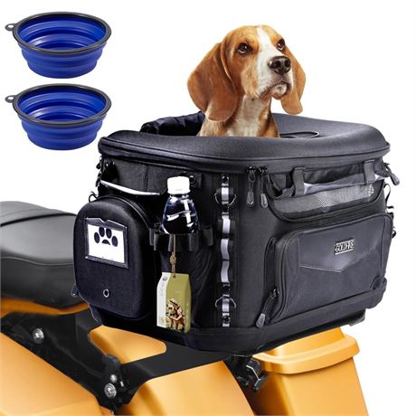 Motorcycle Dog Carrier, Portable Pet Carrier Pet Travel Bag Cat Carrier Bag for