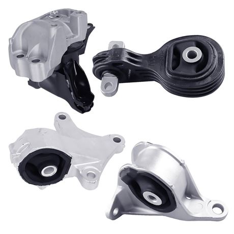 Engine Motor Mounts Set - Compatible with Honda CR-V 2012-2014 L4 2.4L Auto,