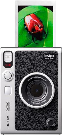 Fujifilm Instax Mini EVO Instant Camera Black