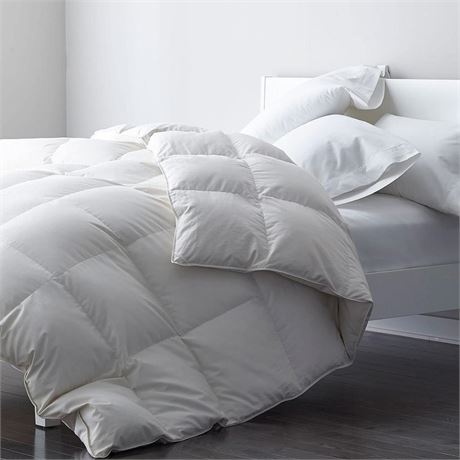 DWR Premium Feather Down Comforter Duvet Insert 106x90-100% Skin-Friendly