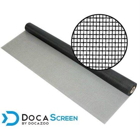 DocaScreen 36 in. X 100 Ft. Fiberglass Window Screen Mesh, Porch and Window