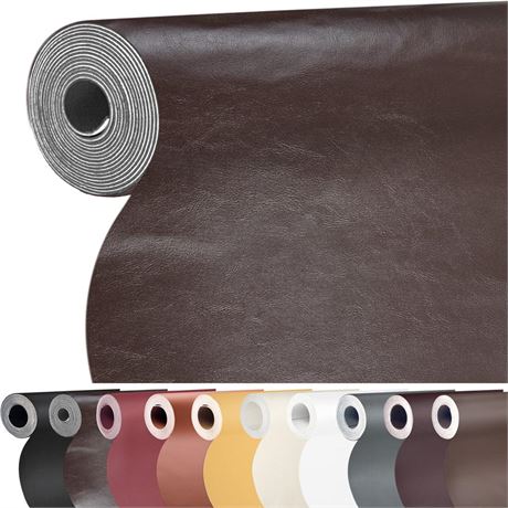 Leather Repair Patch 36X79 inch Large Self-Adhesive Leather Repair Tape,