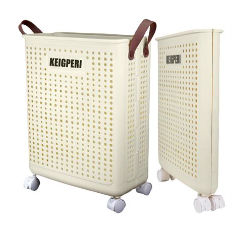 KEIGPERIcollapsible laundry baskets,laundry basket with wheels,foldable laundry