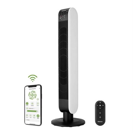 Holmes 40" Oscillating Wi-Fi Connect Designer Series Tower Fan