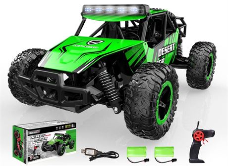 RACENT Remote Control Cars for Boys - 1:16 20kph RC Truck Off-Road Monster