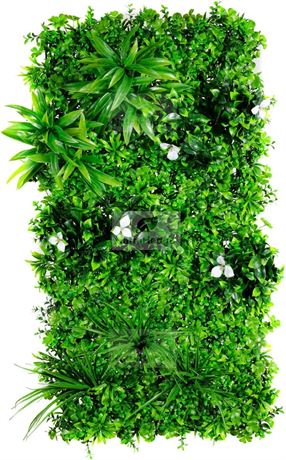 Artificial Maui Living Wall Vertical Garden for Outdoor Hedge Installments or