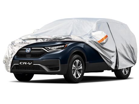 Kayme 6 Layers SUV Car Cover Custom Fit for Honda CRV CR-V, Waterproof All