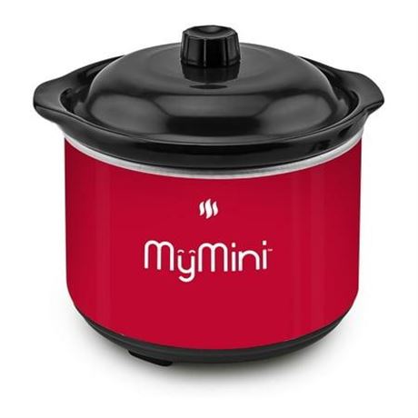 MyMini Dipping Pot Food Warmer  Red (5.9  X 5.9   2.4lb)