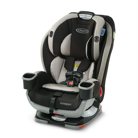 Graco Extend2Fit 3-in-1 Car Seat, Stocklyn Booster Car Seat Convertible