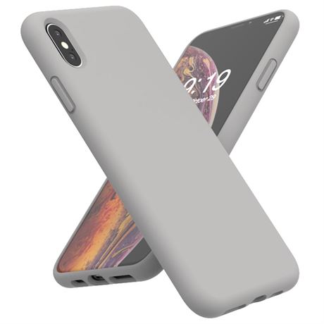 Designed for iPhone Xs Max Case, Silicone Phone Case Full Covered Shockproof