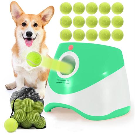 Automatic Ball Launcher for Small and Medium Dogs, USB Rechargeable Ball