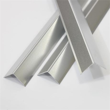 Aluminum Corner Guards, Peel and Stick L-Shaped Molding Trim for Wall Table