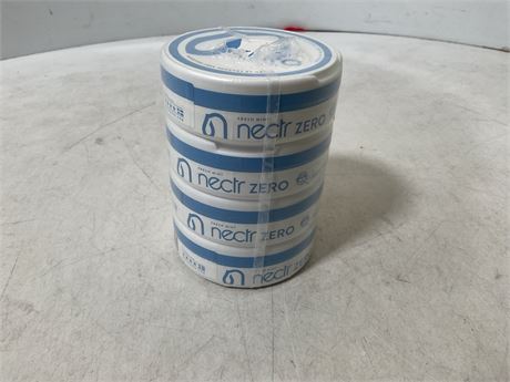 Nectr Zero Pouches - Fresh Mint - 4ct