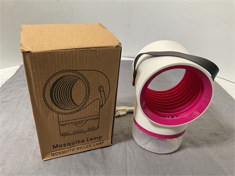 mosquito’s killer lamp in white and pink