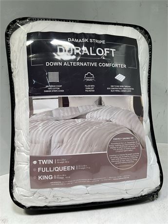 Blue Ridge Home Fashions 500 Thread Count Cotton Damask Duraloft Down