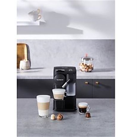 Nespresso Lattissima One Single Serve Coffee Machine in Black