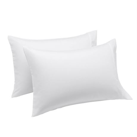 Amazon Basics Standard Pillow Cases Set of 2 - Lightweight, Super Soft Easy