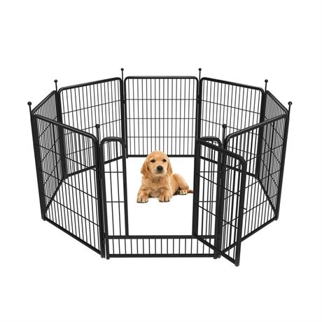 FXW Rollick Dog Playpen Designed for Camping, Yard, 32" Height for Small/Medium