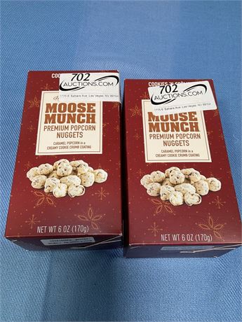 Harry & David Moose Munch® Cookies n Crème 6 oz Premium Popcorn Nuggets (2PACK)