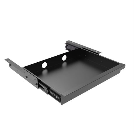 Under Desk Mounted Sliding Pull-Out Drawer for Office Desk W 19.2" x D 13.4"