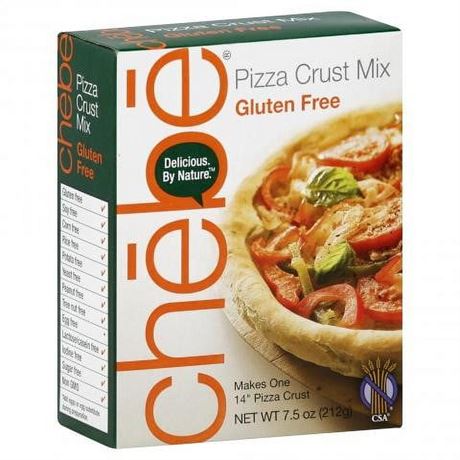 Chebe Bread Pizza Crust Mix, Gluten Free, 7.5 Ounce Box