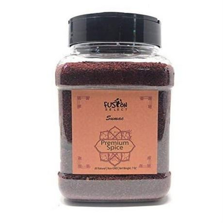 Fusion Select 100% Pure Sumac Spice  100% Natural Sumac Powder | No Salt |