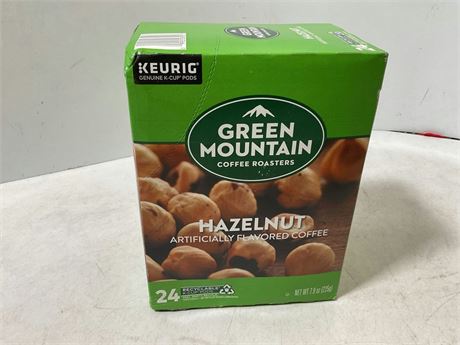24ct Green Mountain Coffee Hazelnut Keurig K-Cup Coffee Pods Flavored Coffee