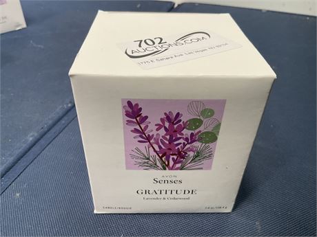 Avon Lavender & Cedar Scented Candle – 7 oz | 100% Soy Wax with Cotton Wick |