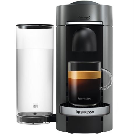 Nespresso Vertuo Plus Deluxe Coffee Maker and Espresso Machine by DeLonghi -
