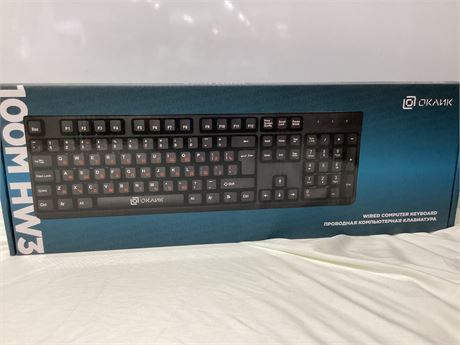 OKANK Wired Computer Keyboard