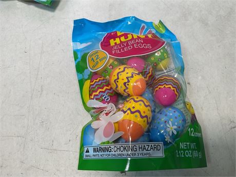 Egg Hunt Jelly Bean Filled eggs 12 count