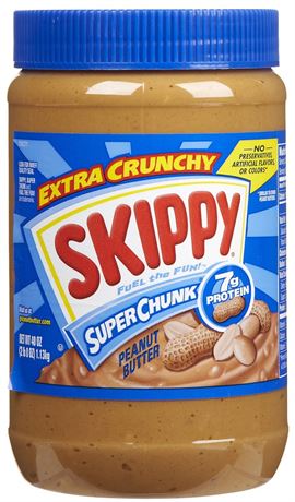 SKIPPY Peanut Butter, Super Chunk, 40 Ounce Super Chunk 40 Ounce (Pack of 1)