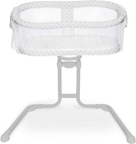 HALO BassiNest Glide Sleeper, Bedside Bassinet, Adjustable, Plume Glide Plume -