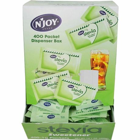Sugar Foods SUG83221 Stevia Sugar Substitute, Green - Pack of 400