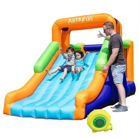 AirMyFun Inflatable Bounce House with Silde for Kids,Inflatable Bouncy House