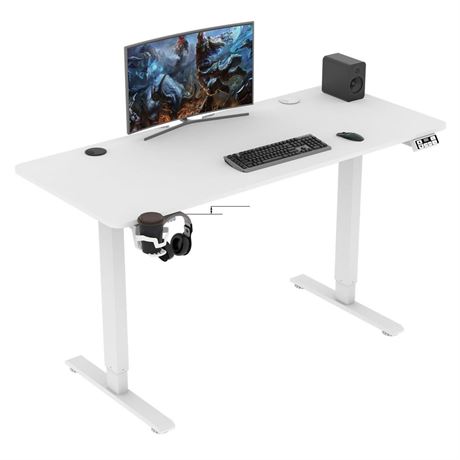 Rtisgunpro 55x24inch Adjustable Desk Stand up Desk Electric Standing Desk