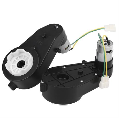 12V Kids Ride On Car Gearbox 550 2Pcs 12V Motor 40000RPM Powered Wheels