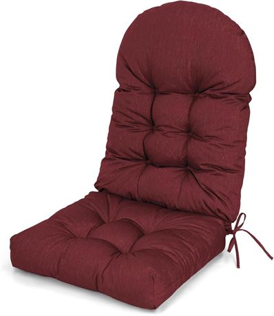 Adirondack Chair Cushion with Non-Slip Bottom and Non-Slip Ties Tufted Rocking