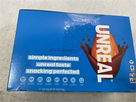 Unreal Dark Chocolate Covered Almonds- Case of 6/4 oz