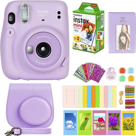 OFFSITE Fujifilm Instax Mini 11 Camera with Fujifilm Instant Mini Film (20