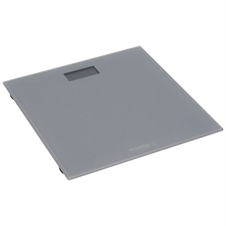 Redmon Precision Glass Personal Digital Scale, Grey