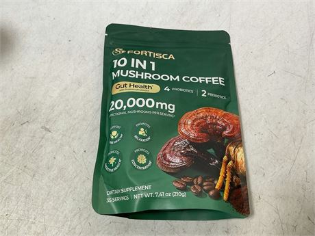 fortisca mushroom coffee