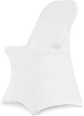 HAINARverS Stretch Spandex Folding Chair Covers 30PCS Universal Fitted Chair
