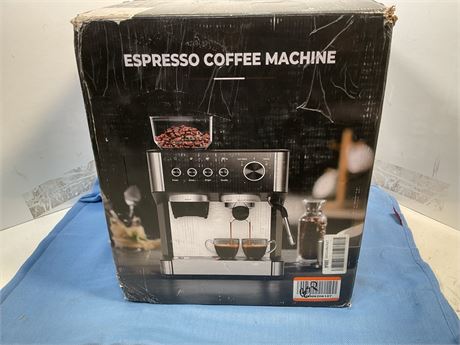 Electactic Espresso Machine with Grinder, 15 Bar Expresso Coffee Machines with