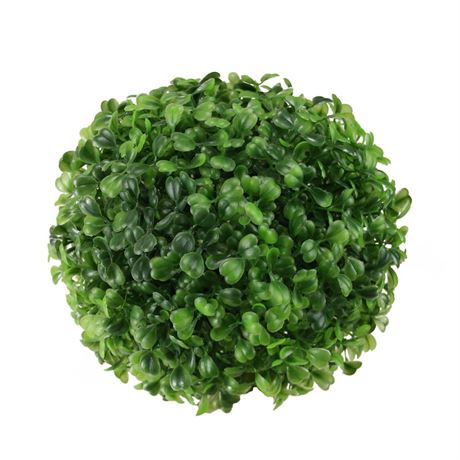 2 pack 7.7 5 in. Green 2-Tone Artificial Boxwood Topiary Garden Ball
