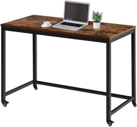 Computer Desk Writing Table Workstation with Durable Scratch-resistant Laminate